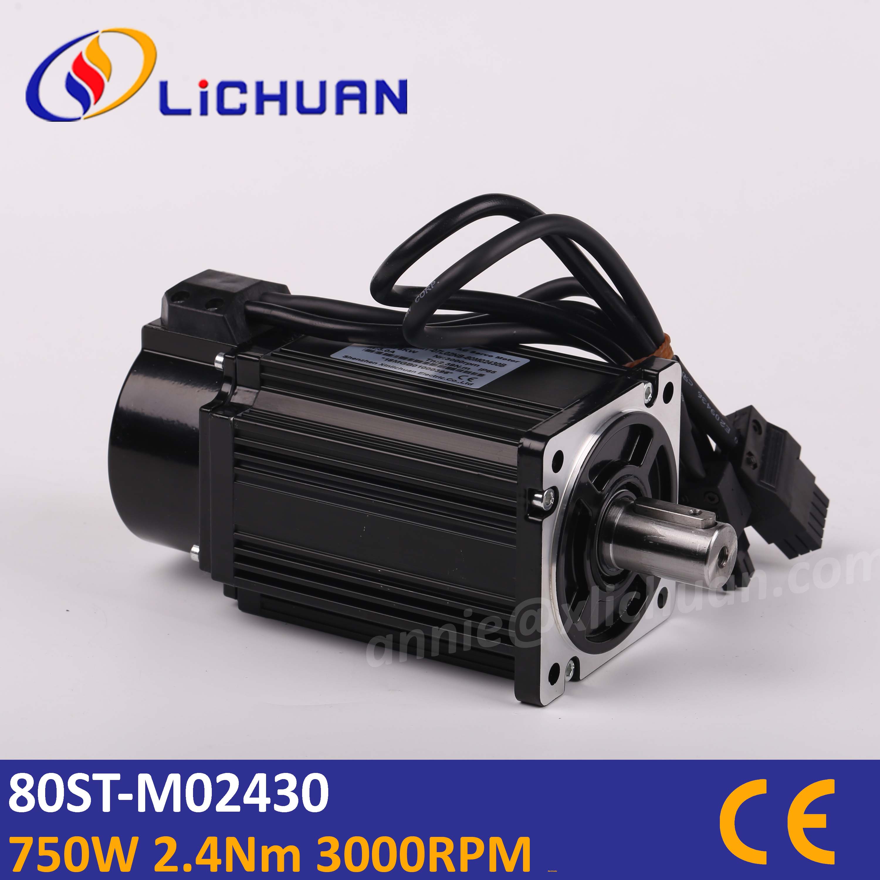 Lichuan   ÷ 80, 2.39Nm, 3000rpm, AC220V, 0...